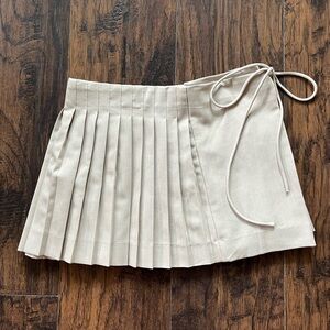 House of CB Pleated Mini Skirt